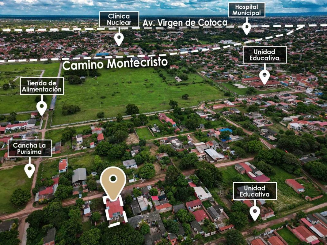 Terrenos gemelos en Zona Este 8vo. Anillo casi Av. Montecristo en venta — imagen 2