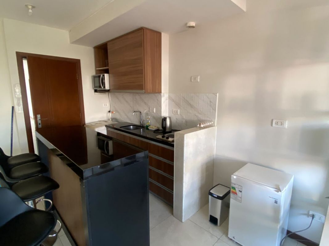 Departamento monoambiente, amoblado Edificio AGUAZU II Piso 1, Av. Busch — imagen 11