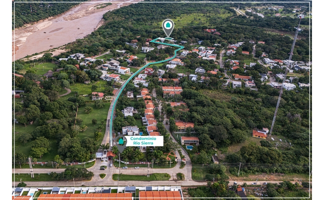 Terreno en Venta Urbanizacion Cerrada Rio Sierra, Urubo — imagen 2