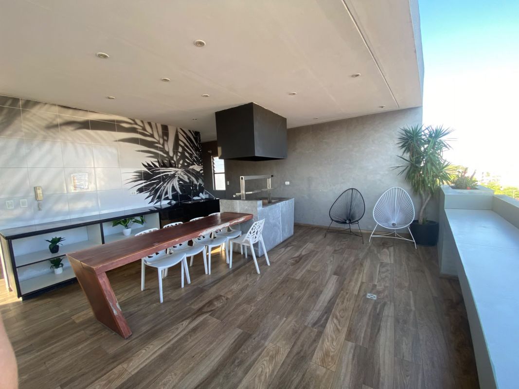Departamento monoambiente, amoblado Edificio AGUAZU II Piso 1, Av. Busch — imagen 4