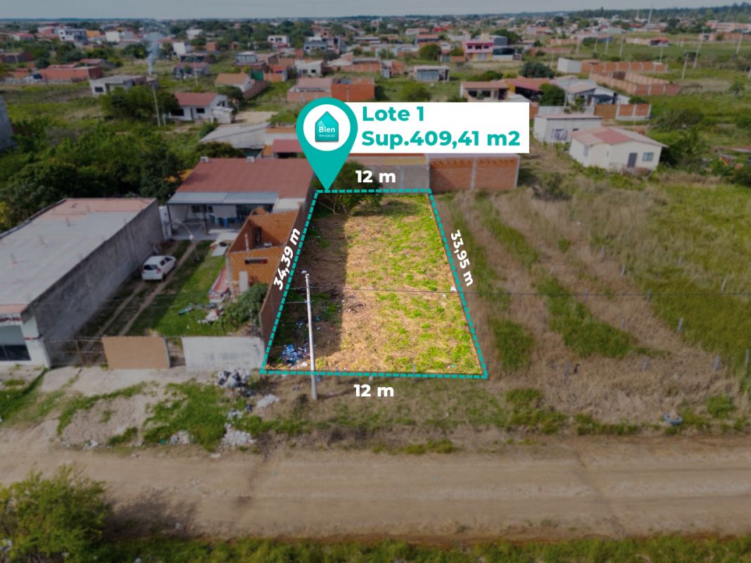 LOTE DE TERRENO EN VENTA / AV MOSCU 9NO ANILLO / 300 M2 — imagen 1