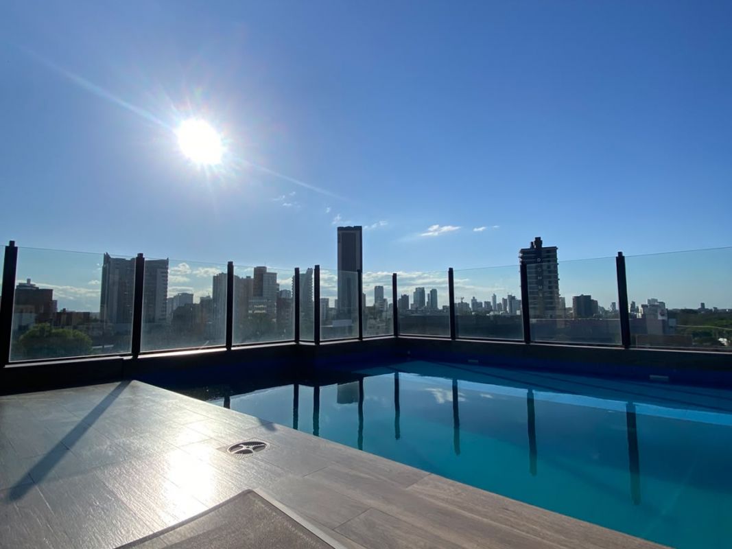 Departamento monoambiente, amoblado Edificio AGUAZU II Piso 1, Av. Busch — imagen 13