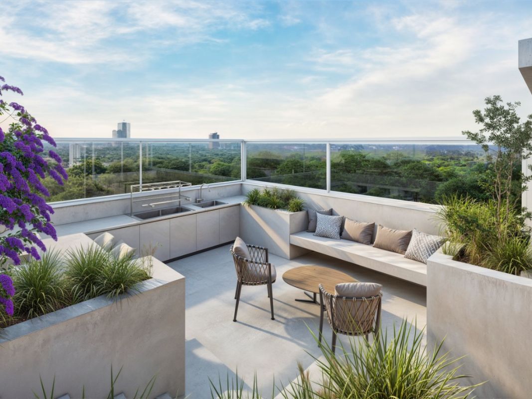 DEPARTAMENTO DE 2 SUITES en PRE-VENTA / BLANK DESING — imagen 3